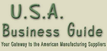 USA business guide is a list of certified American manufacturing, suppliers, wholesale vendors and US companies with international background to support worldwide business... automation, apparel, lingerie, shoes, furniture, beauty care, health care, chemical, automotive, electronics, industrial equipment, communications, tiles, costruction, wine, vacations, real estate... in the United States of America